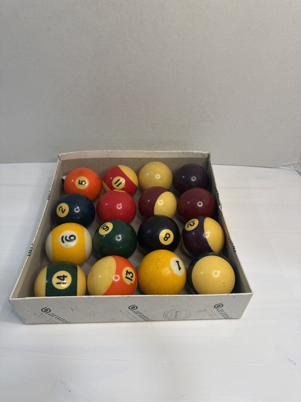 Vintage Billard Balls